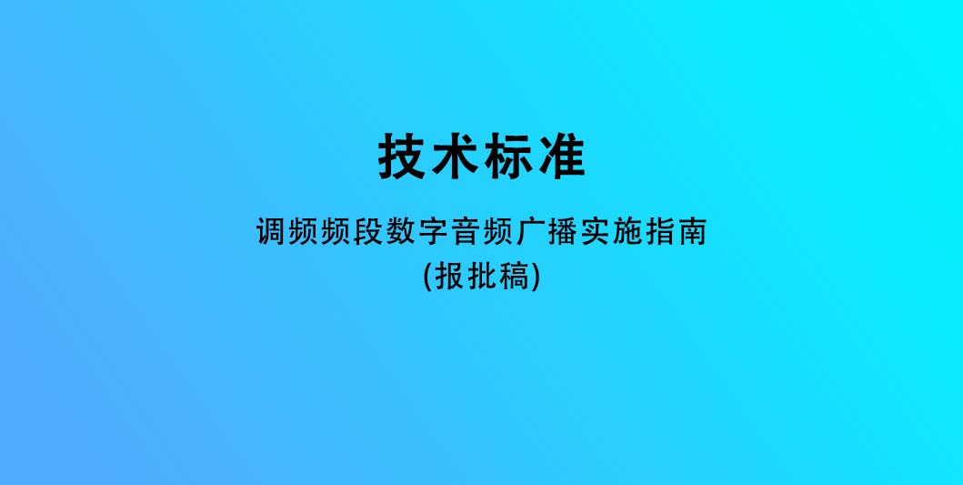 调频频段数字音频广播实施指南（报批稿）